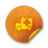 Orange sticker badges 174